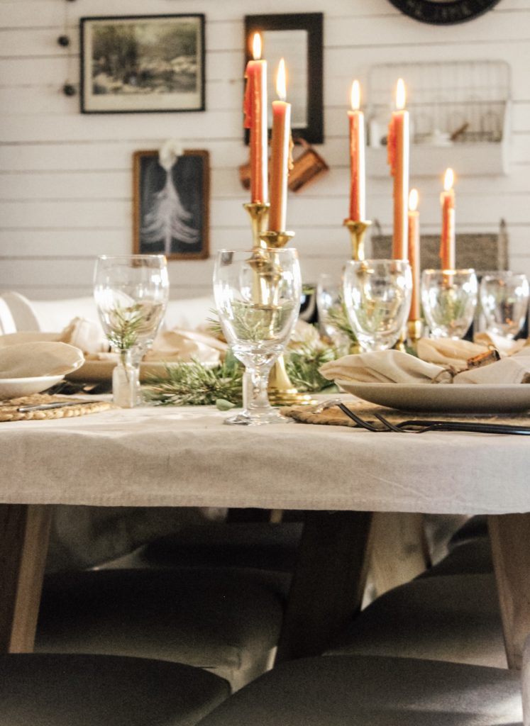 how to set a beautiful tablescape