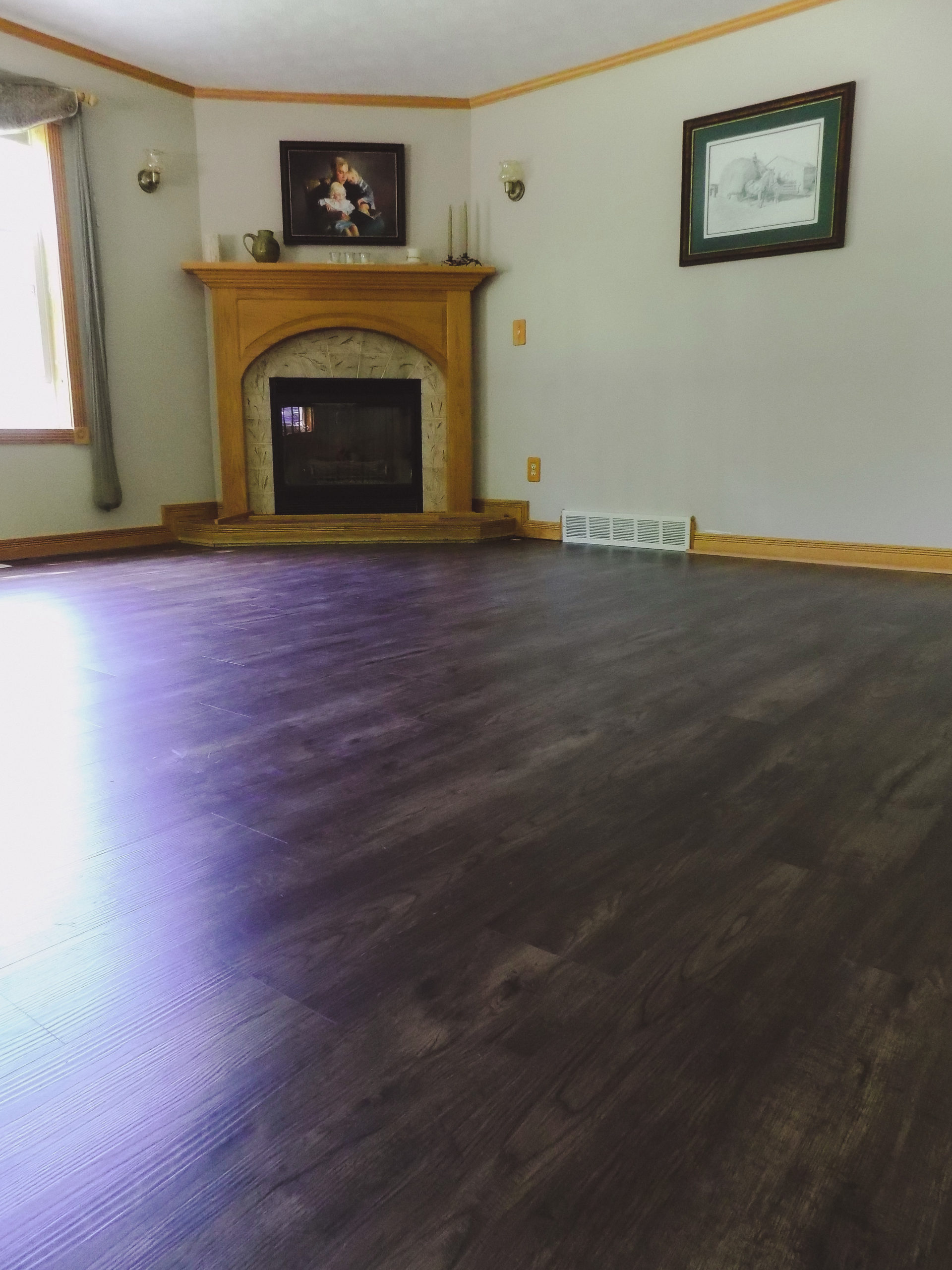 before and after vinyl floors