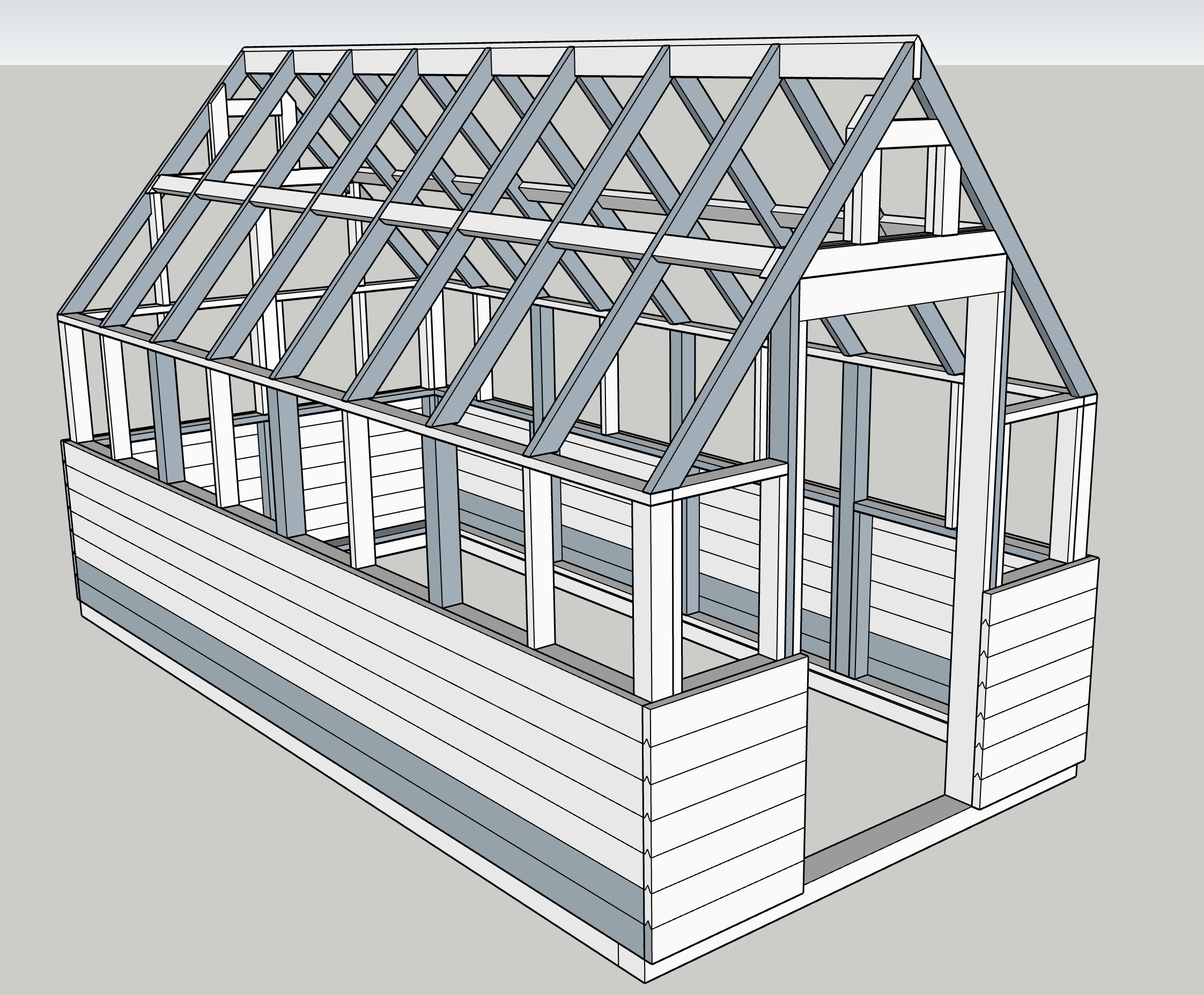 building a greenhouse from scratch