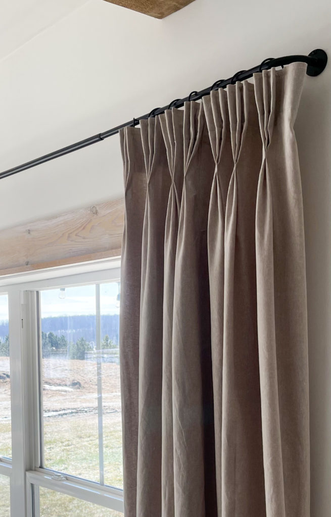 Design On A Dime: Pinch Pleat Drapes