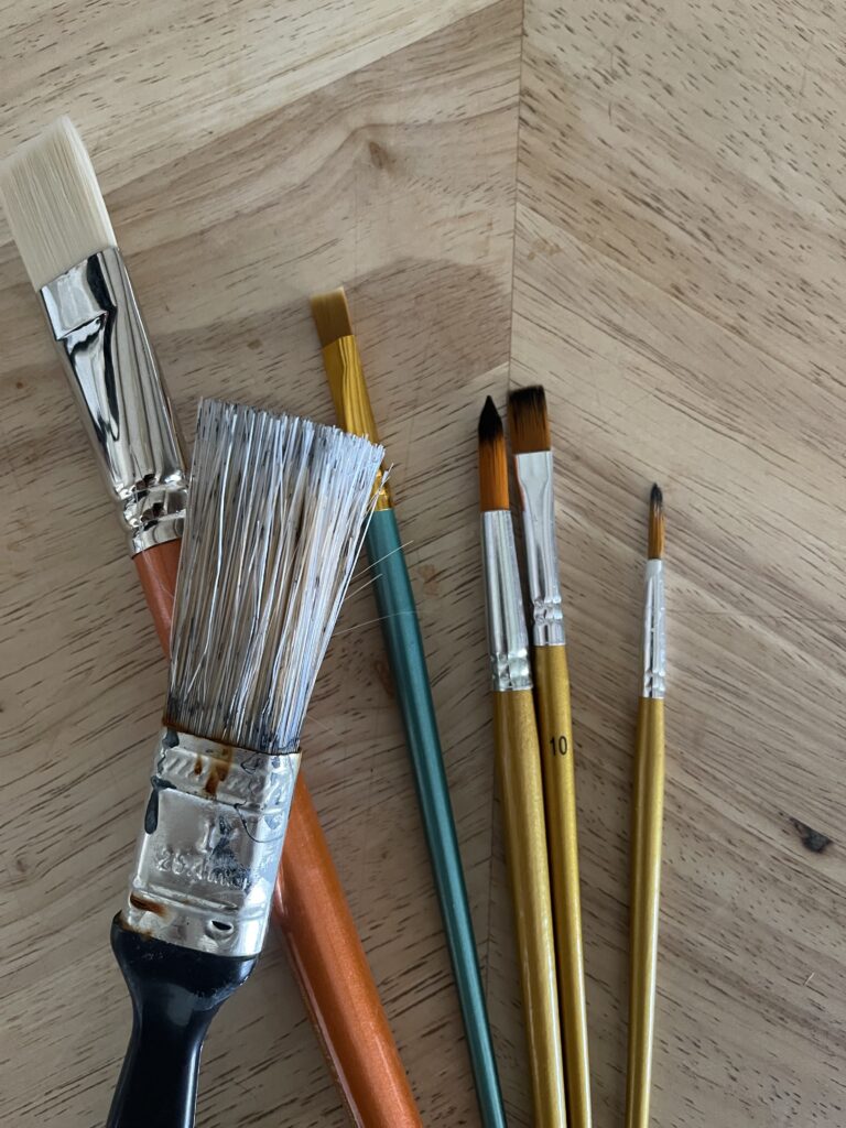 how to make prints look like paintings with mod podge