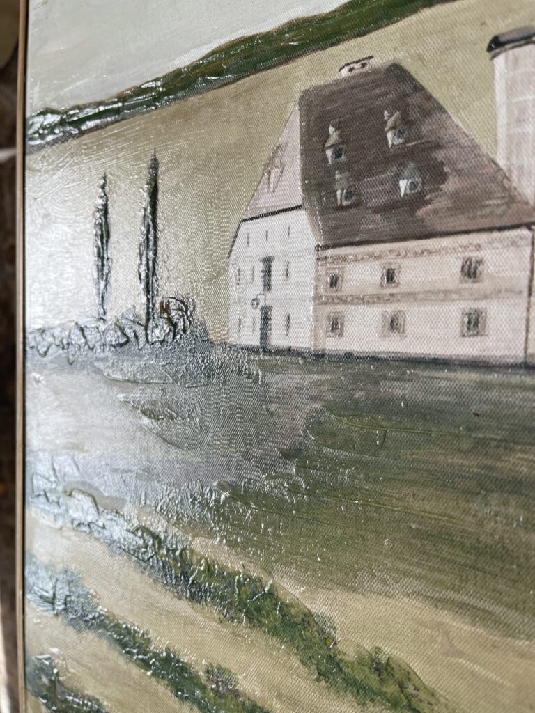 how to make prints look like paintings