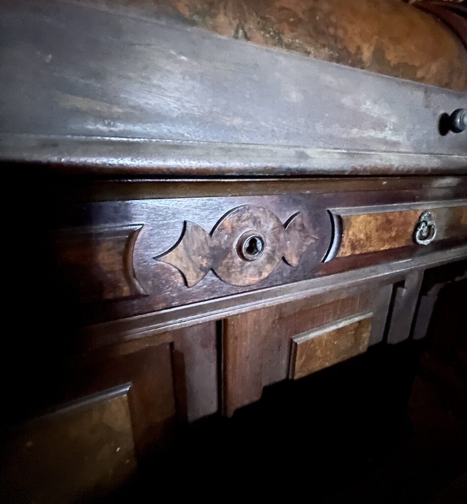 1890s secretary desk-Fletcher Creek Cottage